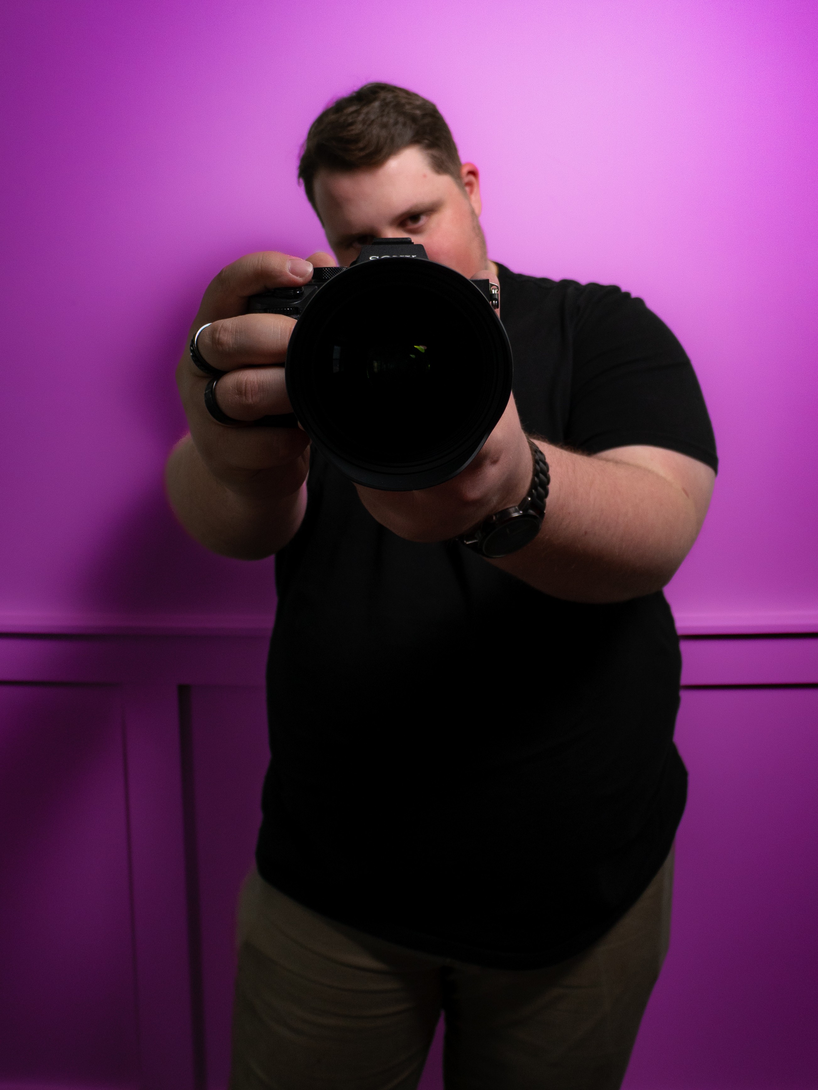 Clayton Causer, founder and operator of C3 Productions, Fuquay-Varina, NC
